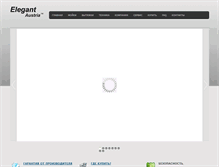 Tablet Screenshot of elegant-austria.com.ua